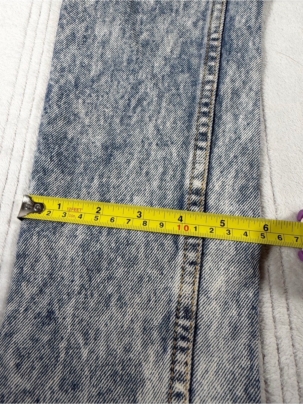 Juicy Couture Black Label Acid Wash Girlfriend Jeans Size 24 - Picture 5 of 10